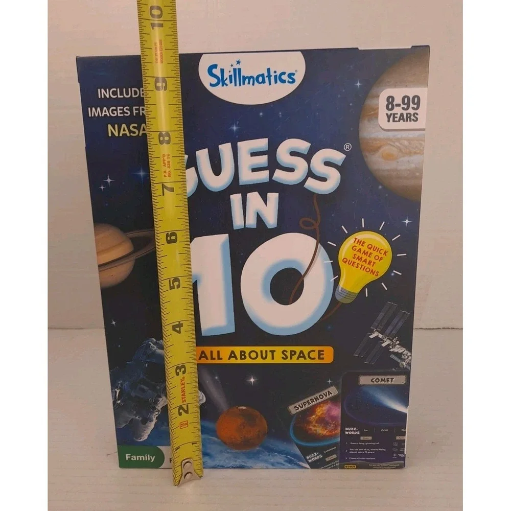 Skillmatics Card Game - Guess in 10 NASA Space Card Game 2-6 Player  Sealed